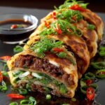 Scallion Pancake Teriyaki Beef