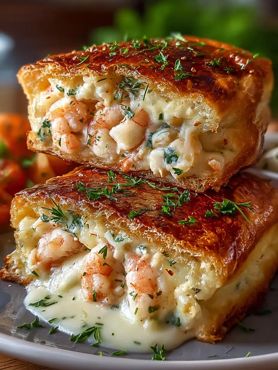 Shrimp Crab Melts