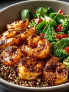 Shrimp Quinoa Bowl