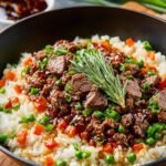 Skillet Bbq Beef Rice