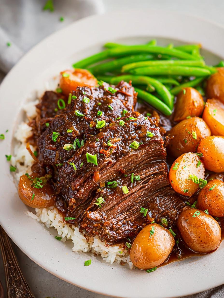 Slow Cooker Honey Garlic Pot Roast: 8 Hours to Deliciousness - Slow Cooker Honey Garlic - additional detail