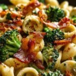 Spicy Bacon Broccoli Orecchiette