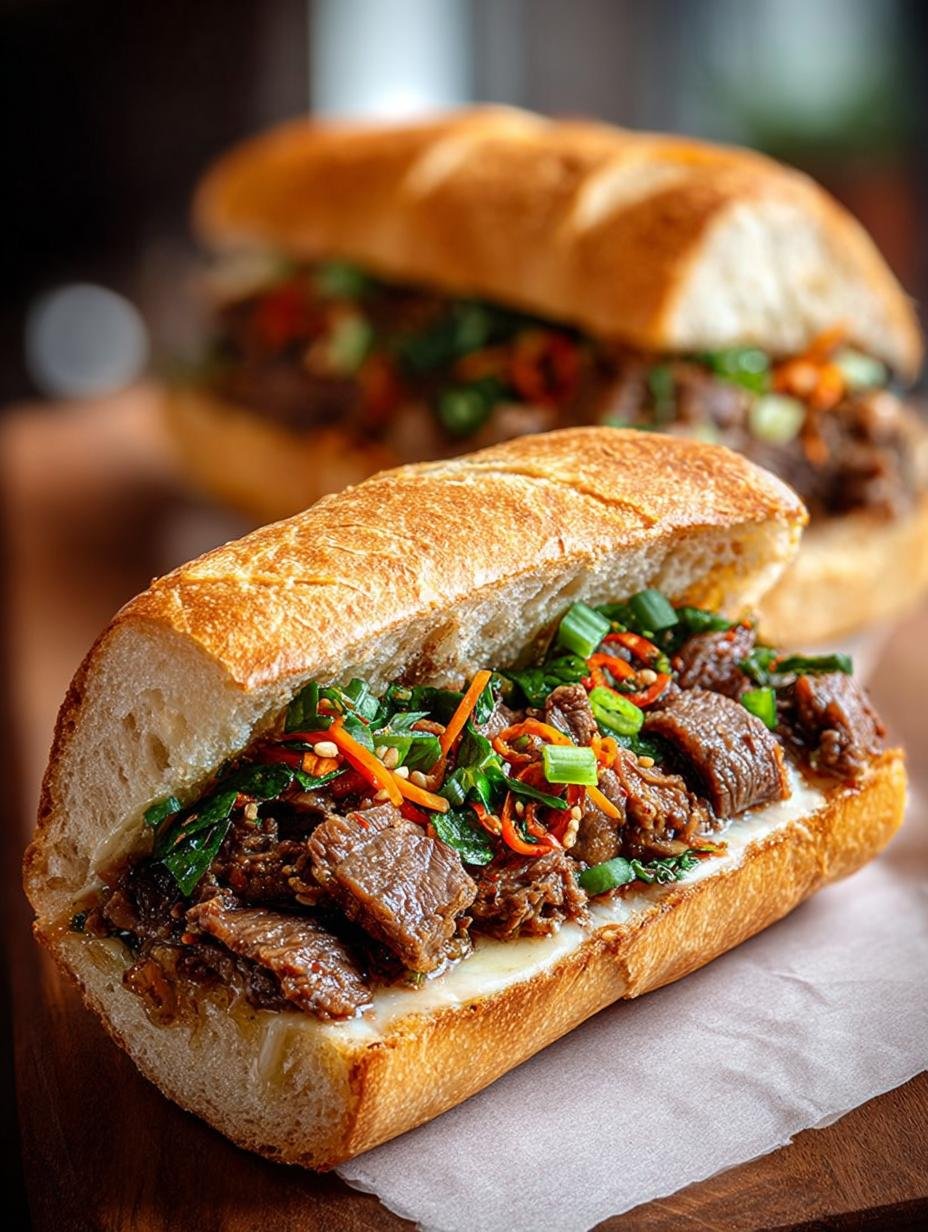 Spicy Bulgogi Cheesesteak: 5 Incredible Flavor Combos 3 Spicy Bulgogi Cheesesteak: 5 Incredible Flavor Combos - Spicy Bulgogi Cheesesteak - additional detail