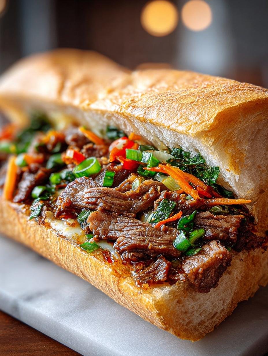 Spicy Bulgogi Cheesesteak: 5 Incredible Flavor Combos 1 Spicy Bulgogi Cheesesteak
