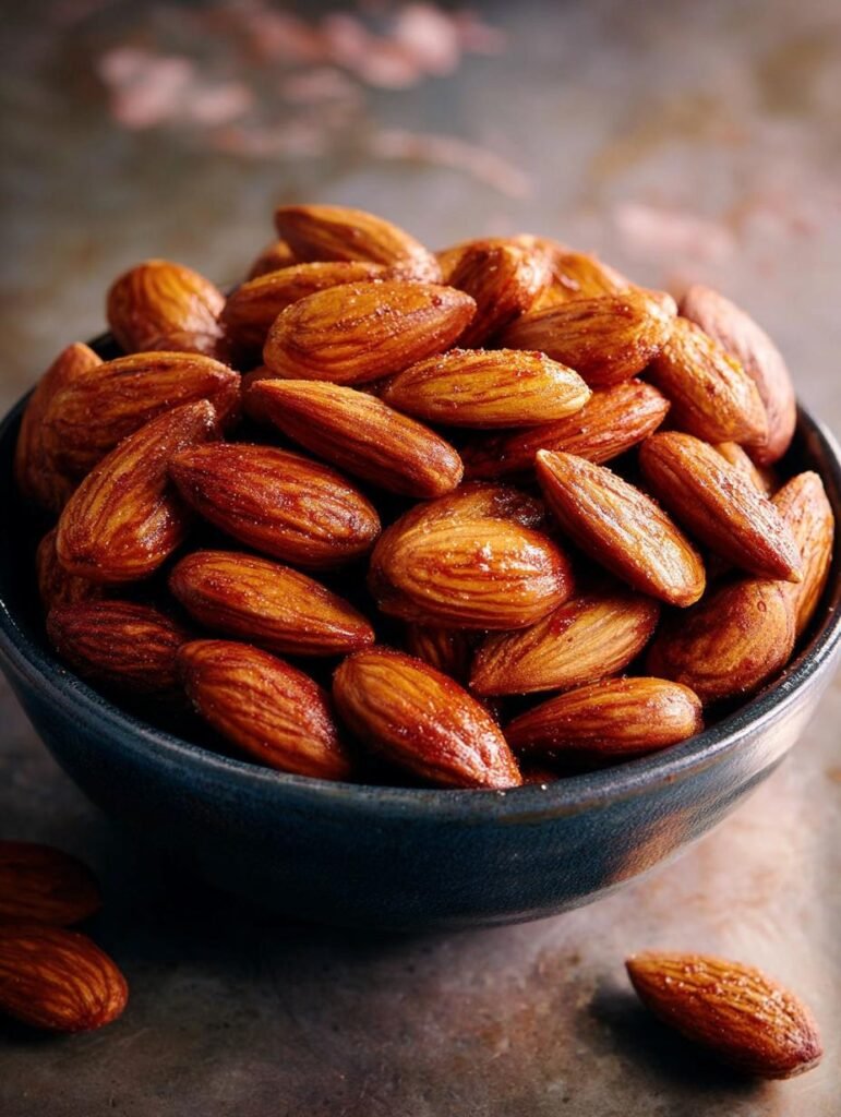 Spicy Roasted Almonds