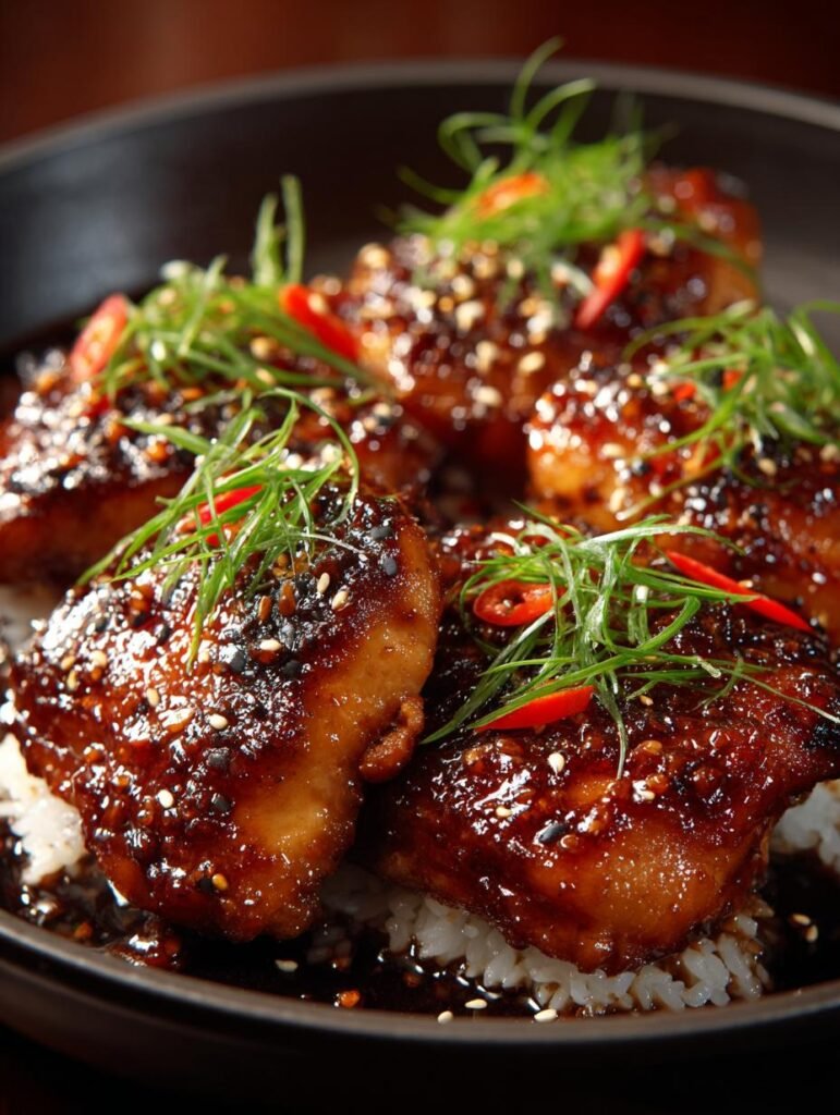 Sticky Honey Soy Chicken