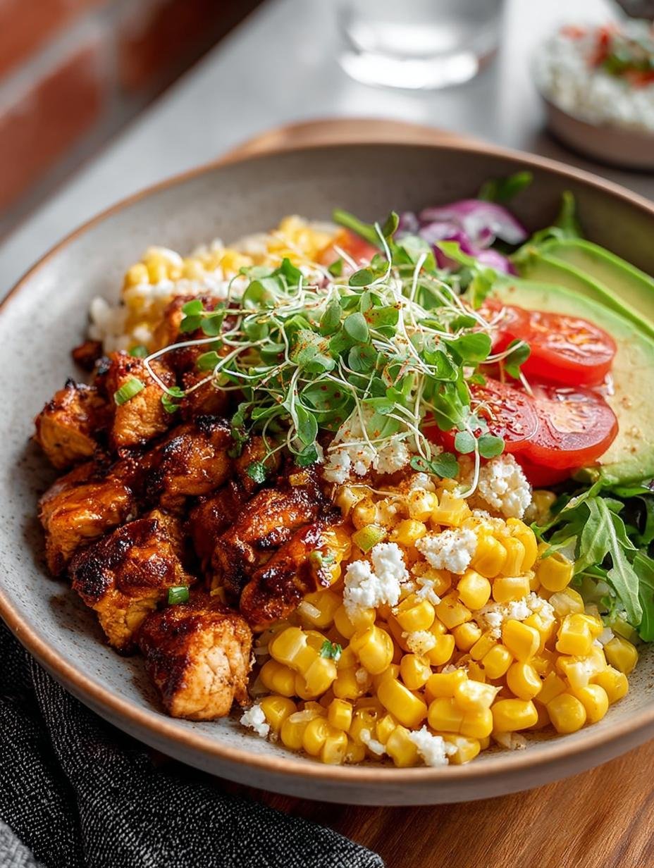 Street Corn Chicken Rice: 5 Flavorful Bowls to Try 3 Street Corn Chicken Rice: 5 Flavorful Bowls to Try - Street Corn Chicken Rice - additional detail