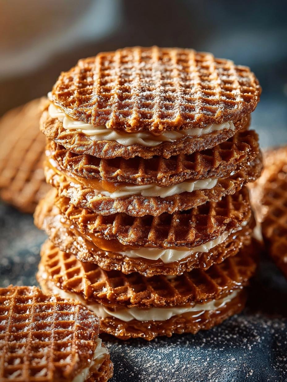 Delicious Stroopwafels: 24 Sweet Treats to Savor 3 Delicious Stroopwafels: 24 Sweet Treats to Savor - Stroopwafels - additional detail