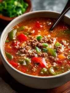 Hearty Stuffed Pepper Soup: 5 Delicious Variations 7 Stuffed Pepper Soup