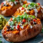 Stuffed Sweet Potatoes with