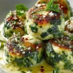 Sudtiroler Spinach Dumplings with Butter & Parmesan Bliss 4 Sudtiroler Spinach Dumplings with