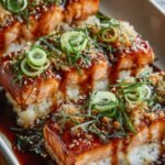 Teriyaki Salmon Sushi Bake