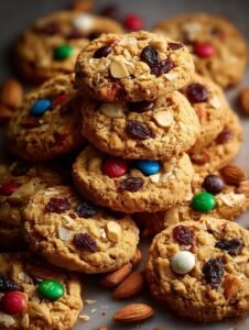 Trail Mix Cookies With