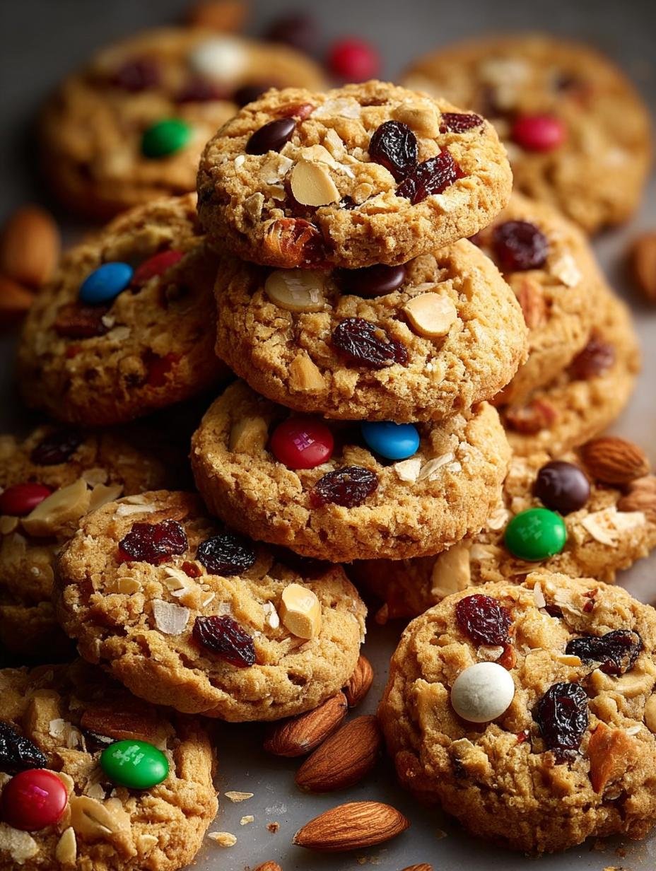 Trail Mix Cookies with