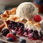 Delicious Triple Berry Pie with Lattice Crust for Summer 4 Triple Berry Pie with