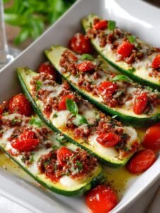 Tuscan Stuffed Zucchini Boats: A Flavorful Delight 10 Tuscan Stuffed Zucchini Boats
