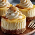 Vanilla Custard Cheesecake Cups