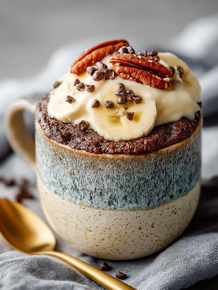 Vegan Banana Mug Cake: 5-Minute Delight for One 2 Vegan Banana Mug Cake: 5-Minute Delight for One - Vegan Banana Mug Cake - main visual representation