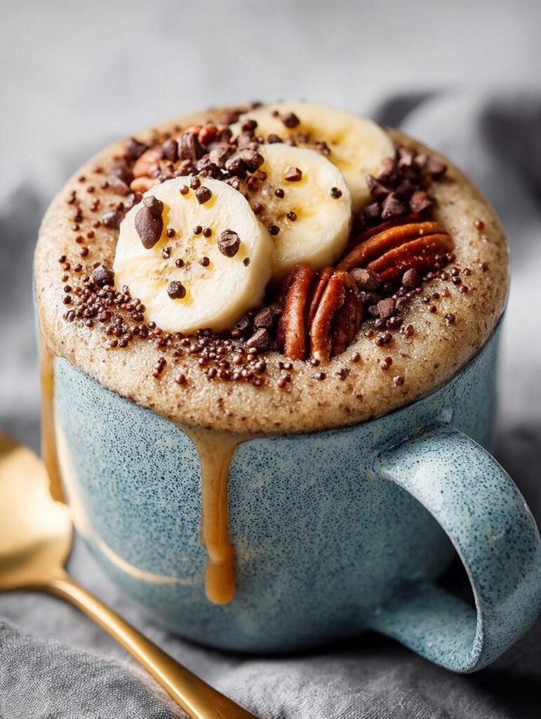 Vegan Banana Mug Cake