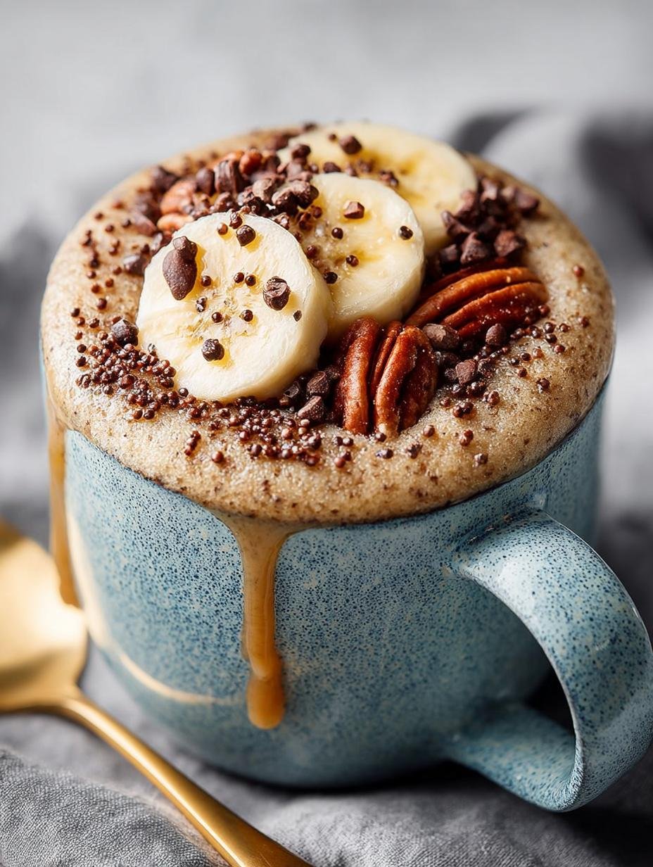 Vegan Banana Mug Cake