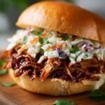 Vegan Bbq Jackfruit Sandwiches