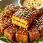 Vegan Honey Mustard Tempeh
