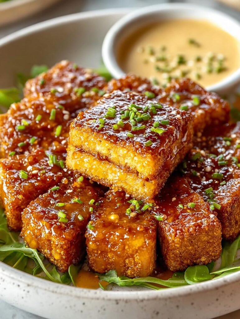 Vegan Honey Mustard Tempeh