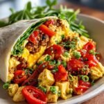 Vegan Tofu Scramble Breakfast