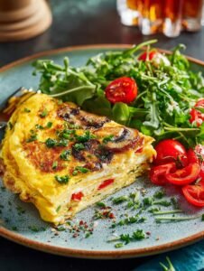 Delicious Vegetable Omelette Recipe in 15 Minutes 9 Vegetable Omelette