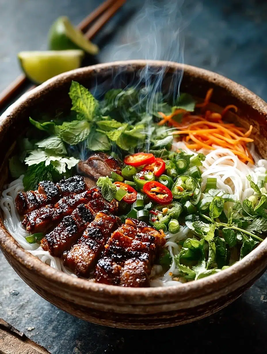 Vietnamese Grilled Pork Noodle Bowl: 10 Flavorful Secrets - Vietnamese Grilled Pork Noodle - additional detail