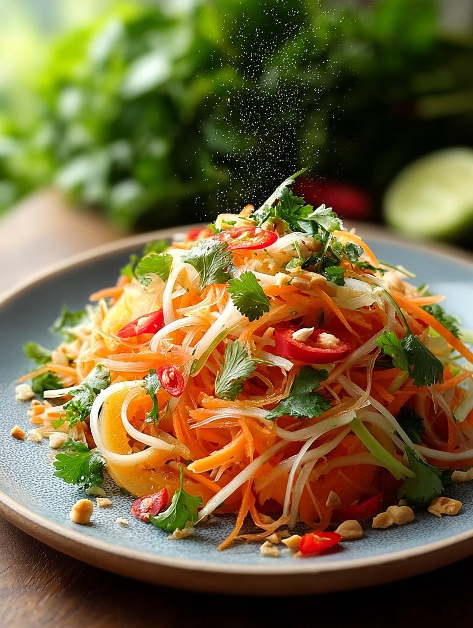 Vietnamese Papaya Salad: 7 Refreshing Ways to Enjoy It - Vietnamese Papaya Salad - additional detail