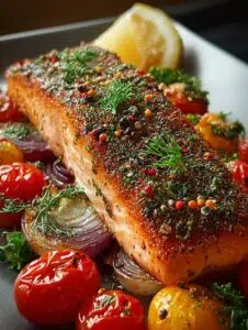 Zaatar Garlic Salmon
