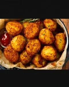 Air fryer side dish recipes with a variety of fresh vegetables and seasonings