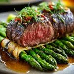 Air Fried Steak Asparagus