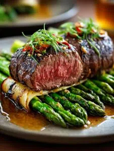 Air Fried Steak Asparagus