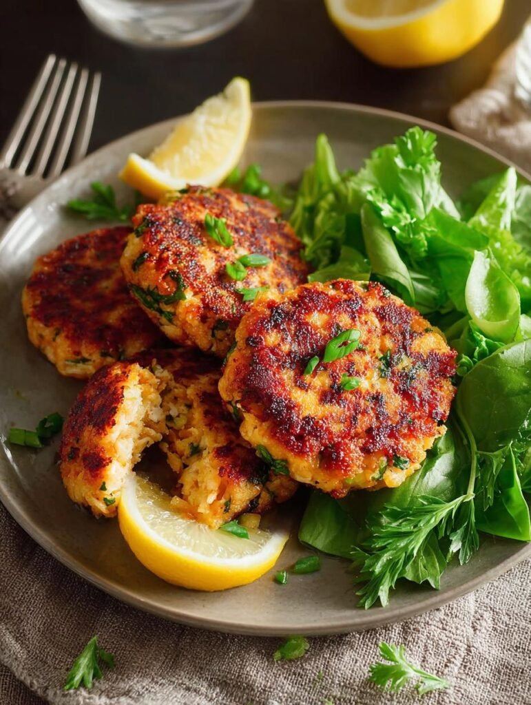 Air Fryer Salmon Patties