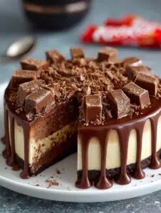 Bake Kitkat Cheesecake: 5 Irresistible Layers of Delight 5 Bake Kitkat Cheesecake