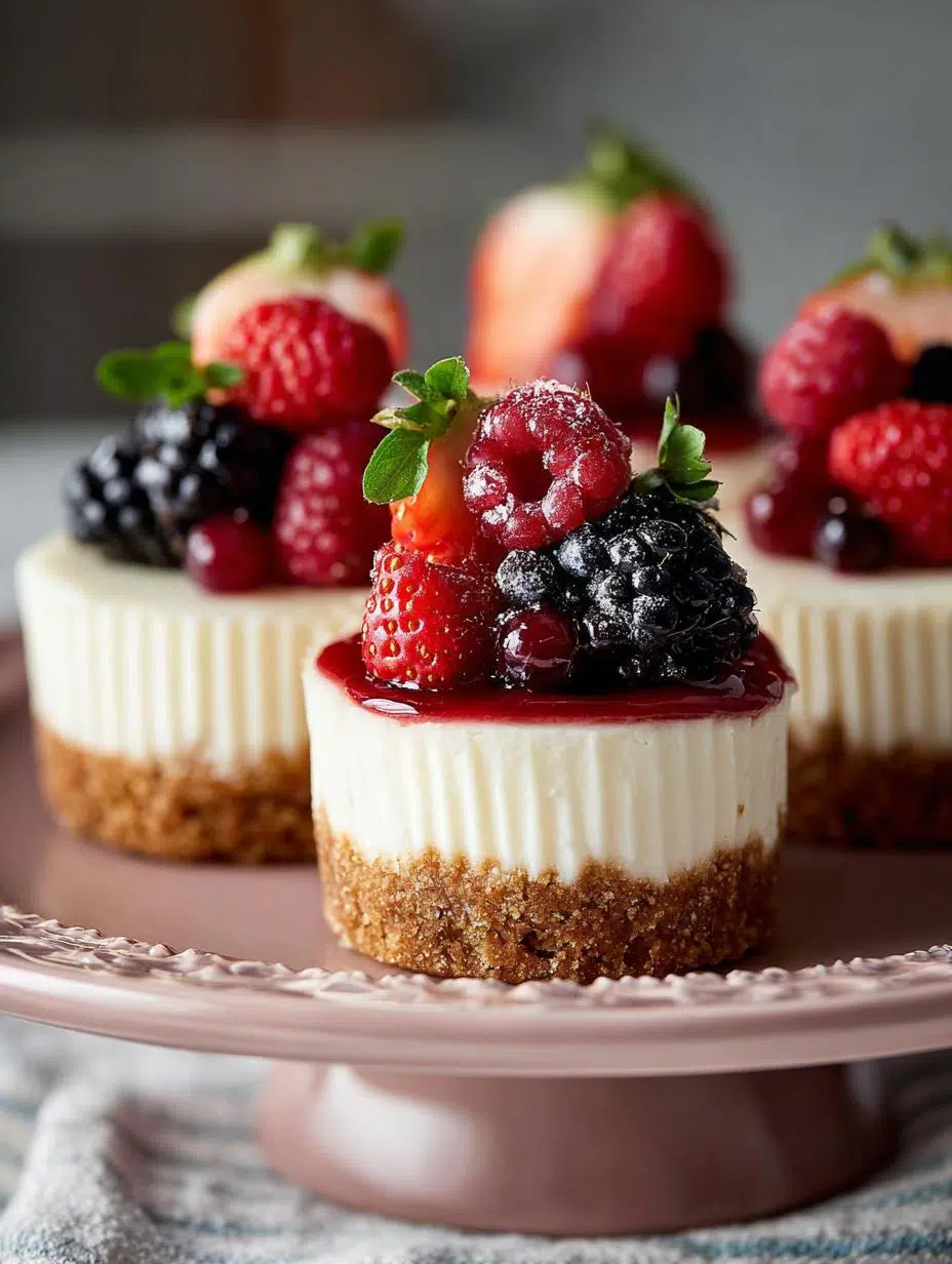 Bake Mini Cheesecakes for Irresistible Delight - Bake Mini Cheesecakes - main visual representation