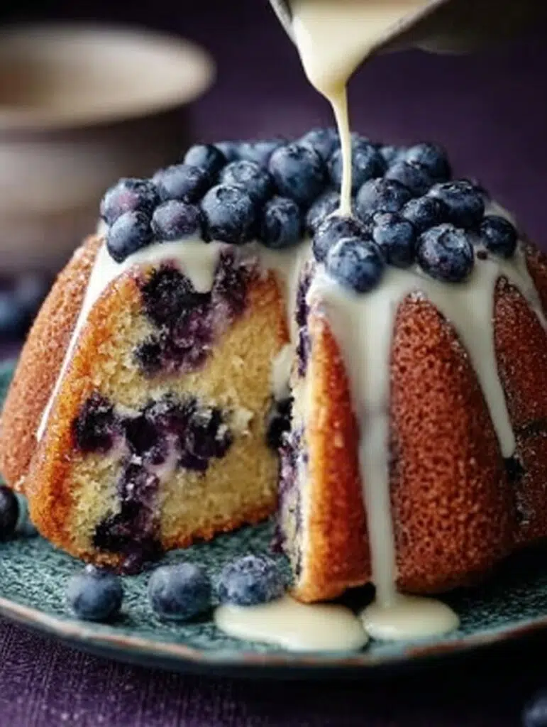 Blueberry Breakfast Bundt Cake