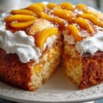 Brown Sugar Peach Cake