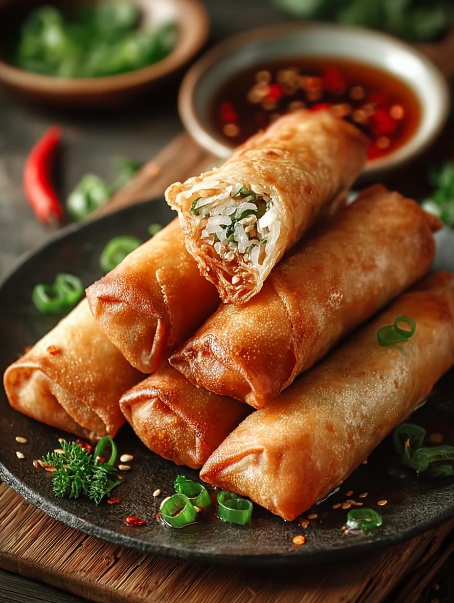 Cantonese Chicken Egg Roll: 10 Crispy Delights - Cantonese Chicken Egg Roll - main visual representation