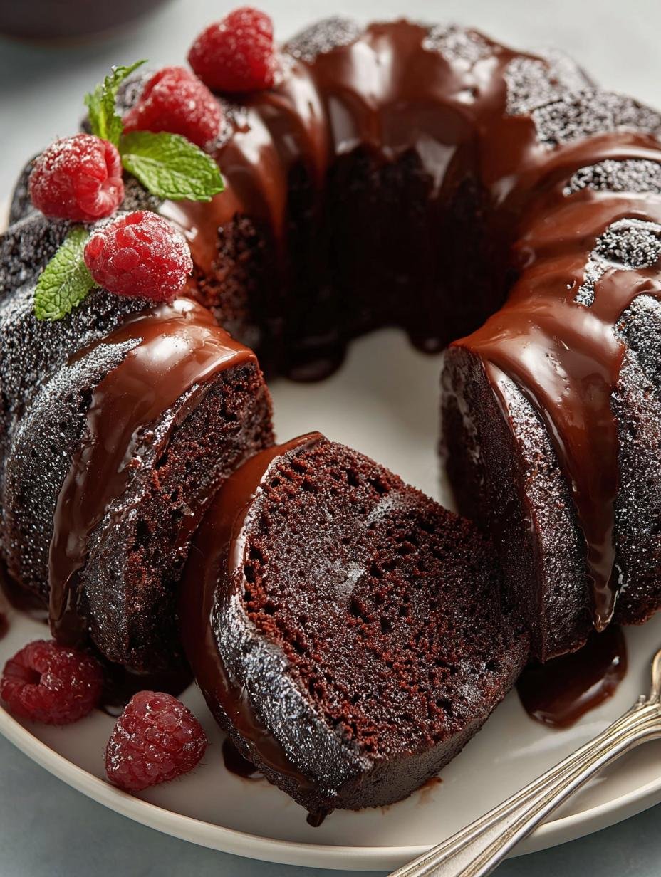 Decadent Chocolate Bundt Cake Recipe for Every Occasion - Chocolate Bundt Cake - additional detail