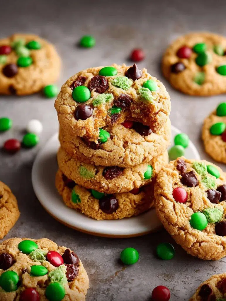 Christmas Monster Cookies