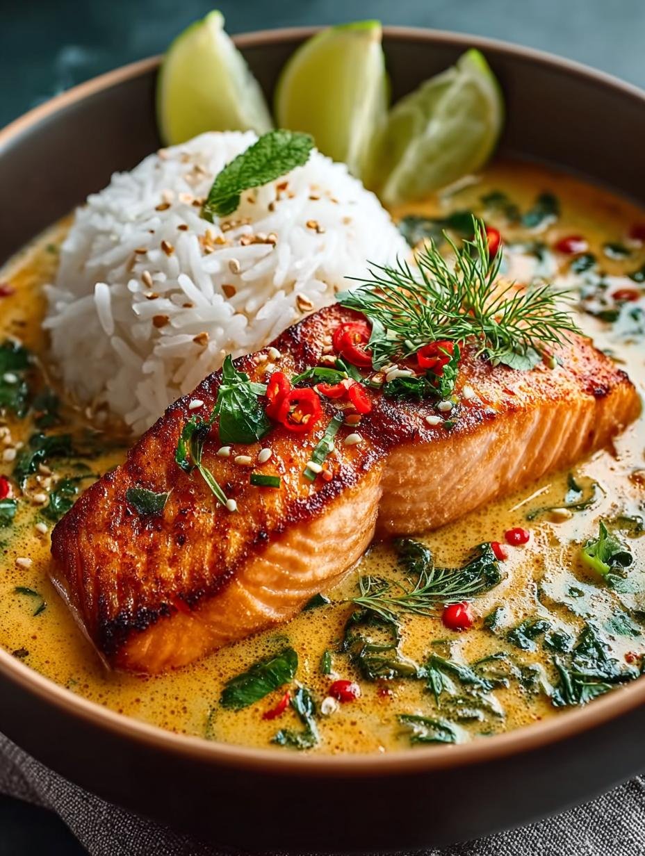 Coconut Miso Salmon Curry: A 30-Minute Flavor Delight 3 Coconut Miso Salmon Curry
