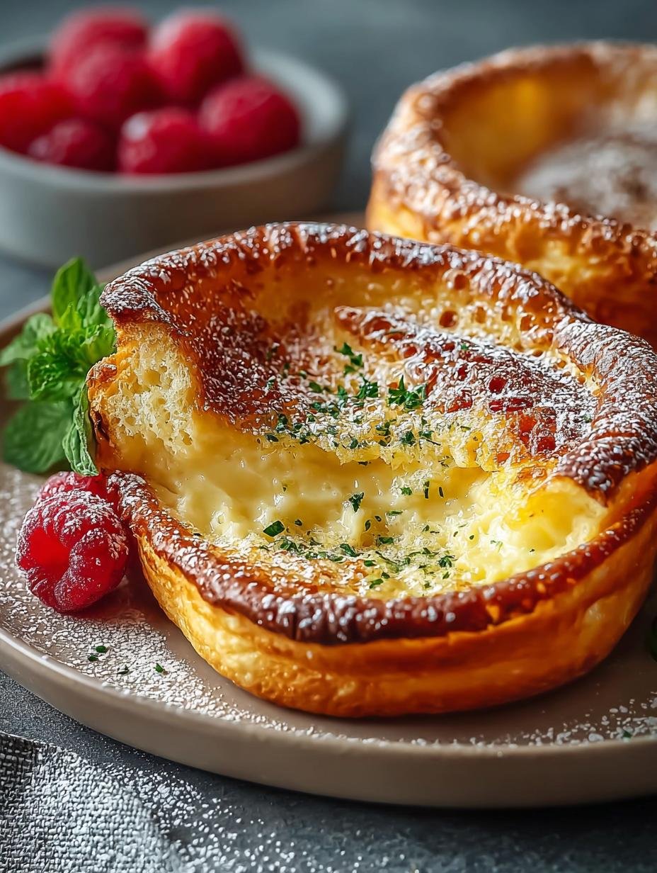 Fluffy Mini Dutch Baby: 12 Puffed Pancakes to Delight Mornings - Fluffy Mini Dutch Baby - additional detail