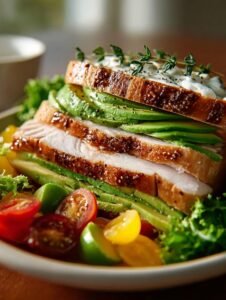 Honey Mustard Turkey Avocado