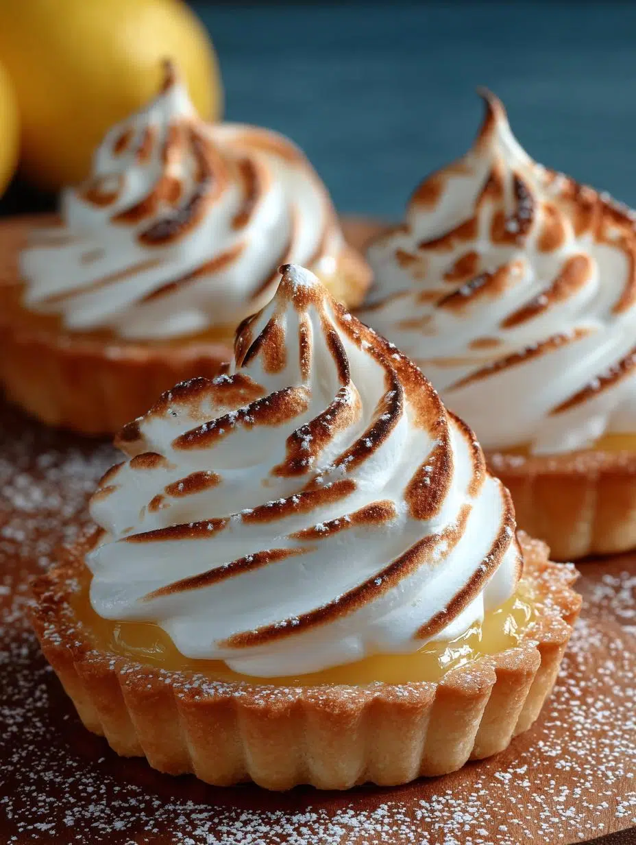 Lemon Meringue Tarts: 6 Steps to Perfect Blissful Treats - Lemon Meringue Tarts - additional detail