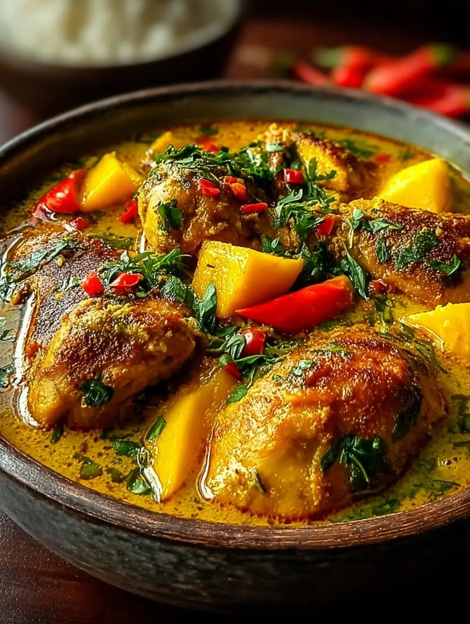 Mango Chicken Curry Juicy: A Tropical Delight - Mango Chicken Curry Juicy - main visual representation