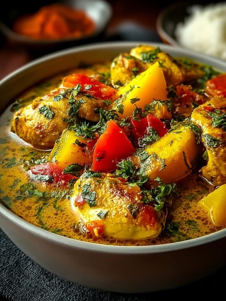 Mango Chicken Curry Juicy