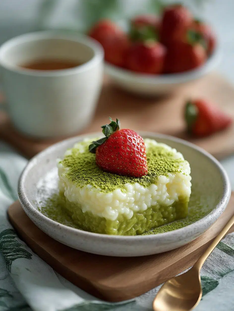 Matcha Rice Pudding: 5 Reasons to Indulge in This Delightful Treat - Matcha Rice Pudding - additional detail